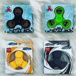 4 Handspinner Stress Reliever Sensory Fidget New
